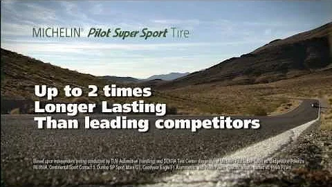 Introducing the MICHELIN® Pilot® Super Sport tire.