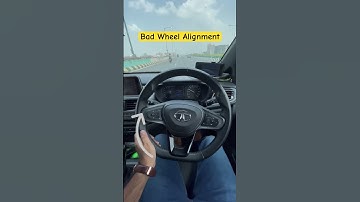 Trick to check wheel alignment | wheel alignment #shorts #ytshorts #tatamotors #tata #youtubeshorts