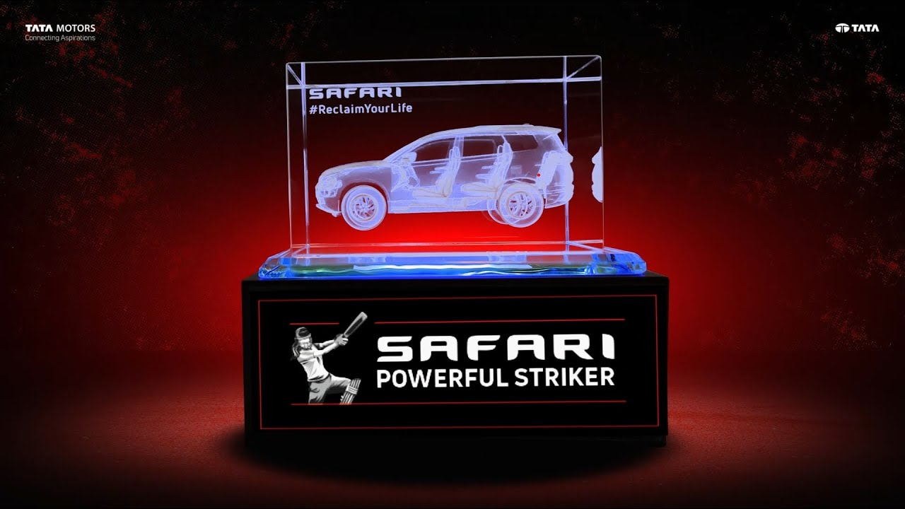 TATA WPL 2023 - Behold the SAFARI POWERFUL STRIKER Trophy