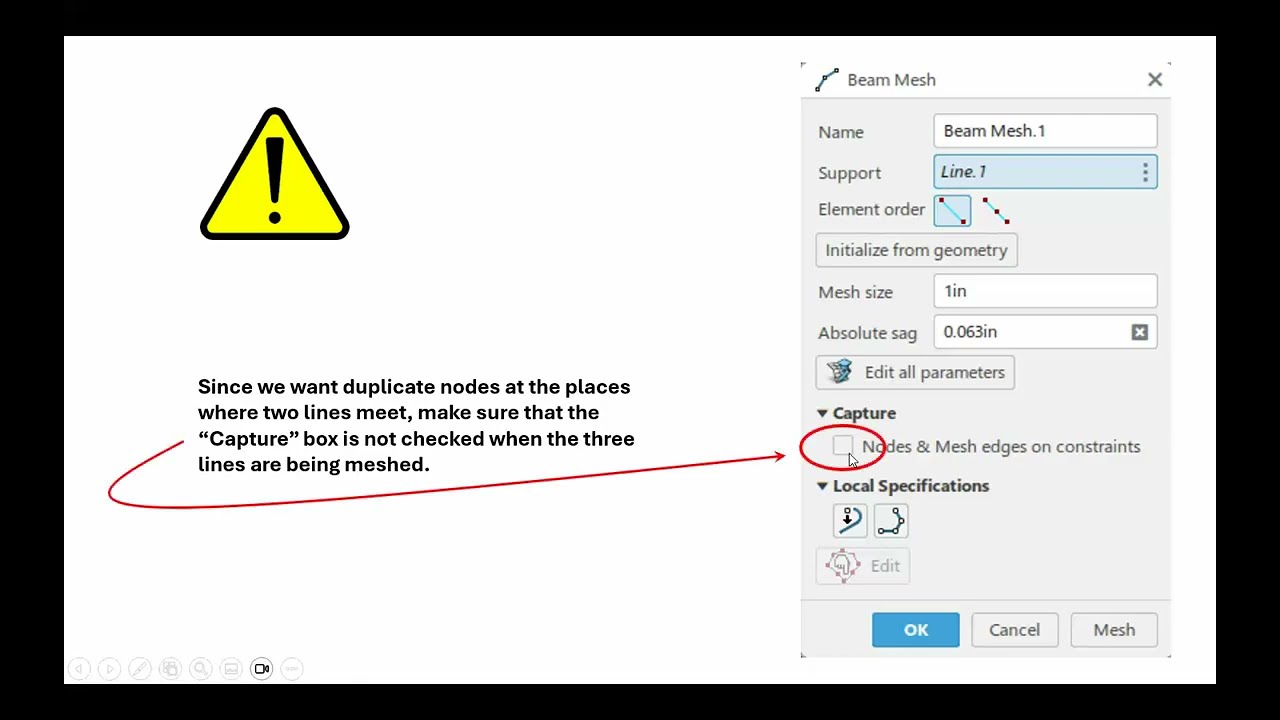 Tutorial 5 Weld Connector NO JOIN Used as Strategy FEA with Beams in 3DEXPERIENCE R2024x