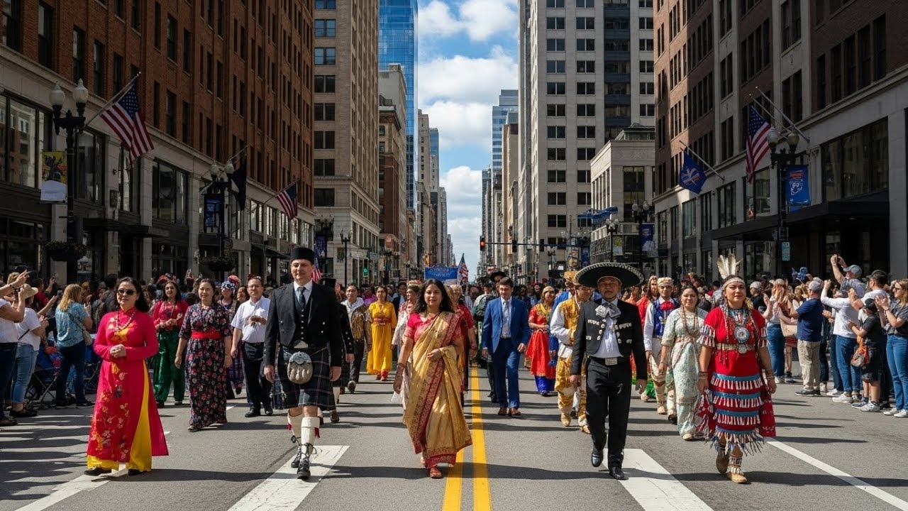 One City Street, Many Cultures  A Cinematic Global View