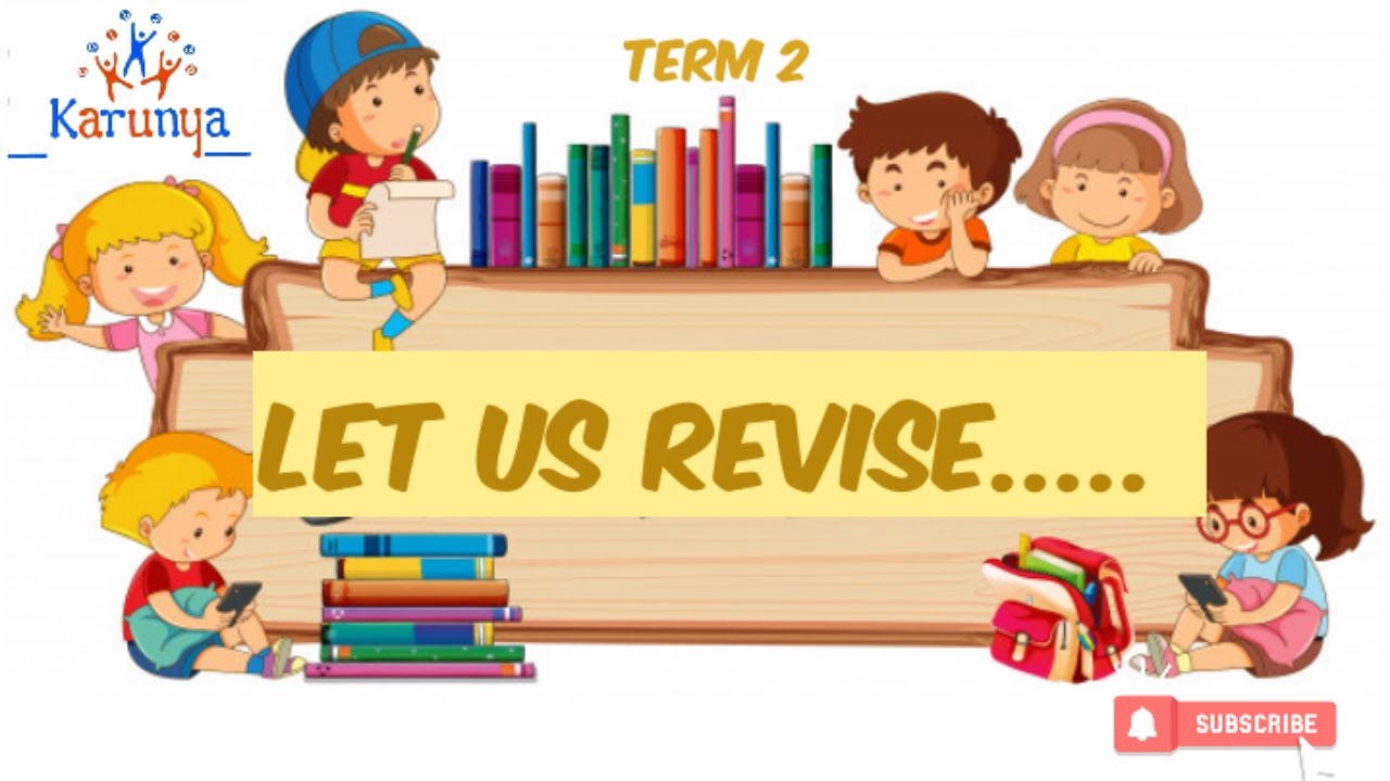 Std 1 English TERM 2 - Let Us Revise... - YouTube