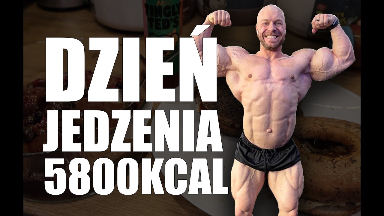 DZIEŃ JEDZENIA 5800KCAL | 21 WEEKS OUT