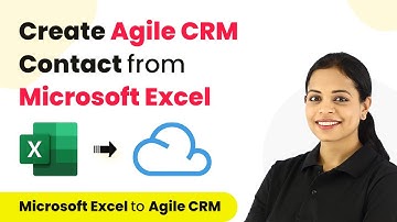 How to Create Agile CRM Contact from Microsoft Excel | Microsoft Excel Agile CRM Integration