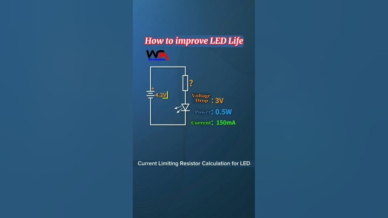 How To Calculate Resistor Value For LED diyelectronics how-to-calculate-resistor-value-for-led-diyelectronics