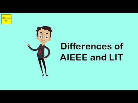 Video: Differenza Tra AIEEE E IIT