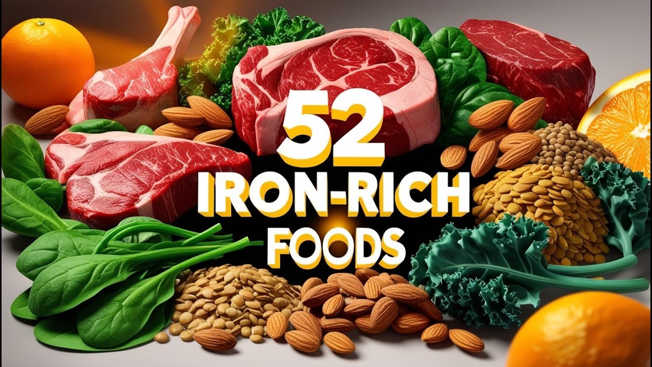 52 Foods That Are Rich in Iron You Need To Know