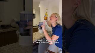 Hasta las chanclas! #extranjera #mexico #guera #viral #rubia #humor #comida #cdmx