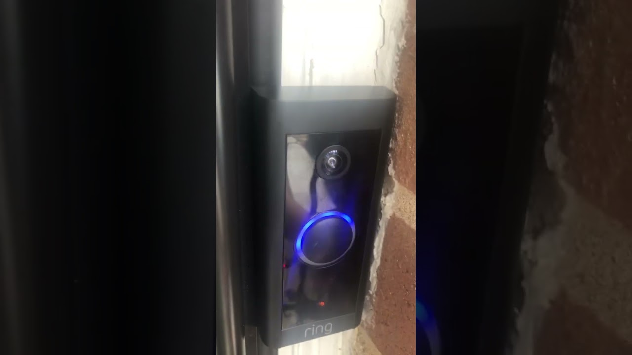 Ring doorbell sound LOUD
