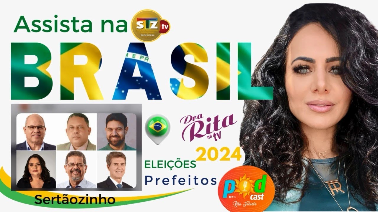Candidato a Prefeito de Sertãozinho -  Zezinho Gimenez - ao vivo hoje com a Dra. Rita Tonielo