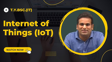 T.Y.BSc(IT) Sem V - IoT Vacation Online/ Offline (Live & Interactive) lectures -2023