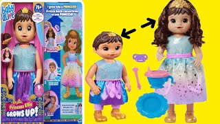 Babysitting Baby Alive Princess Ellie grows up doll