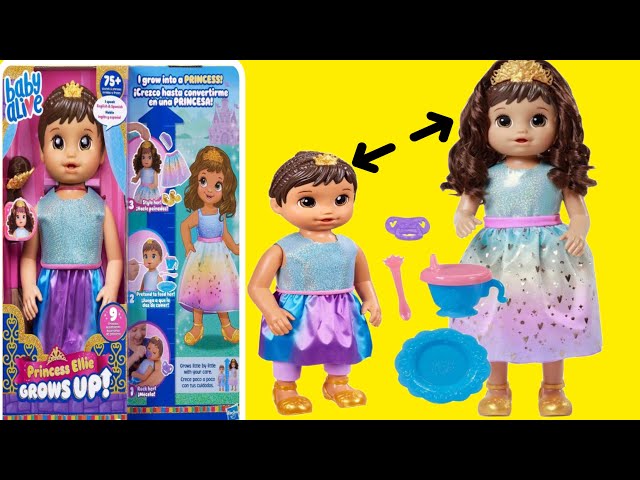 Babysitting￼ Baby Alive Princess Ellie grows up doll 