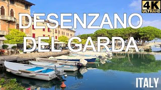 Desenzano del Garda - Italy, walk in Desenzano del Garda 4K