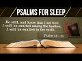 Psalms for Sleep with Music (Powerful Psalms for sleep)(Bible verses for sleep with God&#39;s Word)