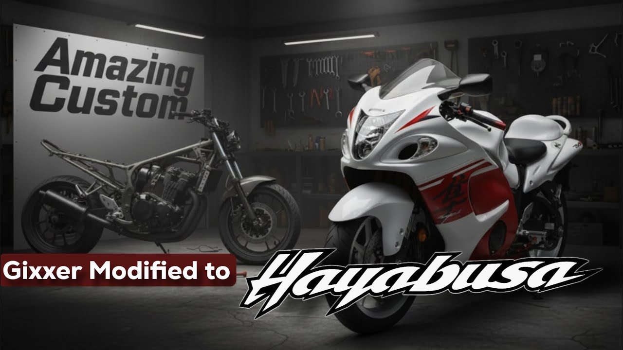 150cc Bike Modified to Hayabusa 😳😳 