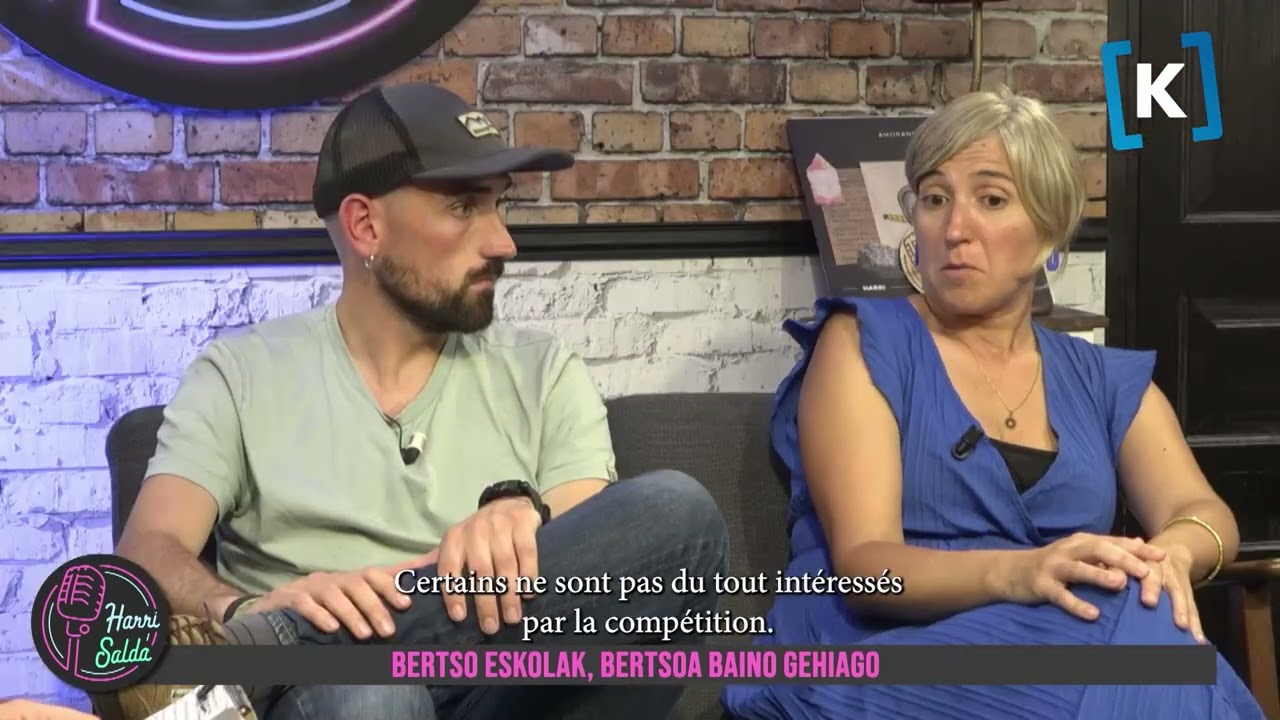 Les écoles de "bertsu" - improvisation chantée et versifiée - ne forment pas qu'à la compétition