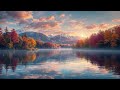 6 Hours Autumn Lake Sleep Music 🍂🌙 | Mountain Ambience for Deep Sleep &amp; Relaxation