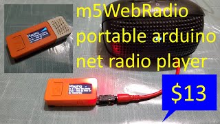 m5WebRadio - A net radio Arduino sketch for m5Stick-C (esp32)