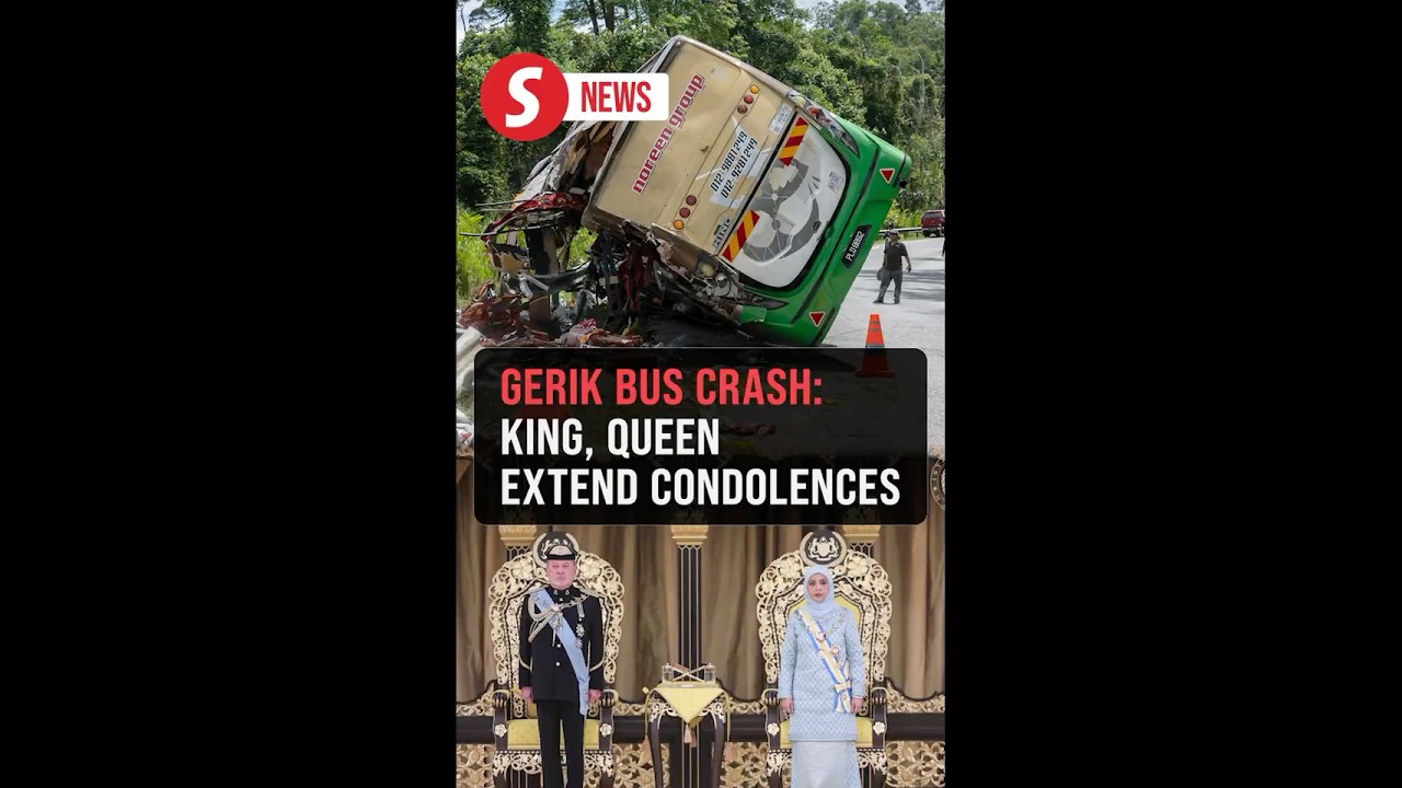 Gerik bus crash: King, Queen extend condolences over deaths of 15 UPSI students