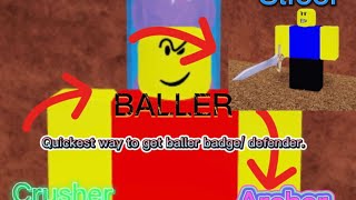 QUICKEST WAY TO GET BADGE MUST TRY ABILITY WARS