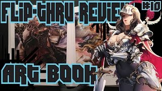 RAGE OF BAHAMUT Art Book - Flip Thru Review