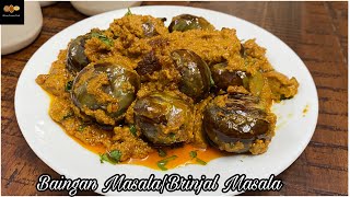 Brinjal Masala Recipe | Baingan Masala #bainganmasala #vegrecipe #afreenforeverfood