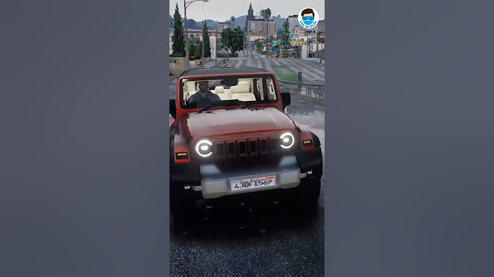 GTA 5 - Mahindra thar ROXX #gta5 #tharroxx