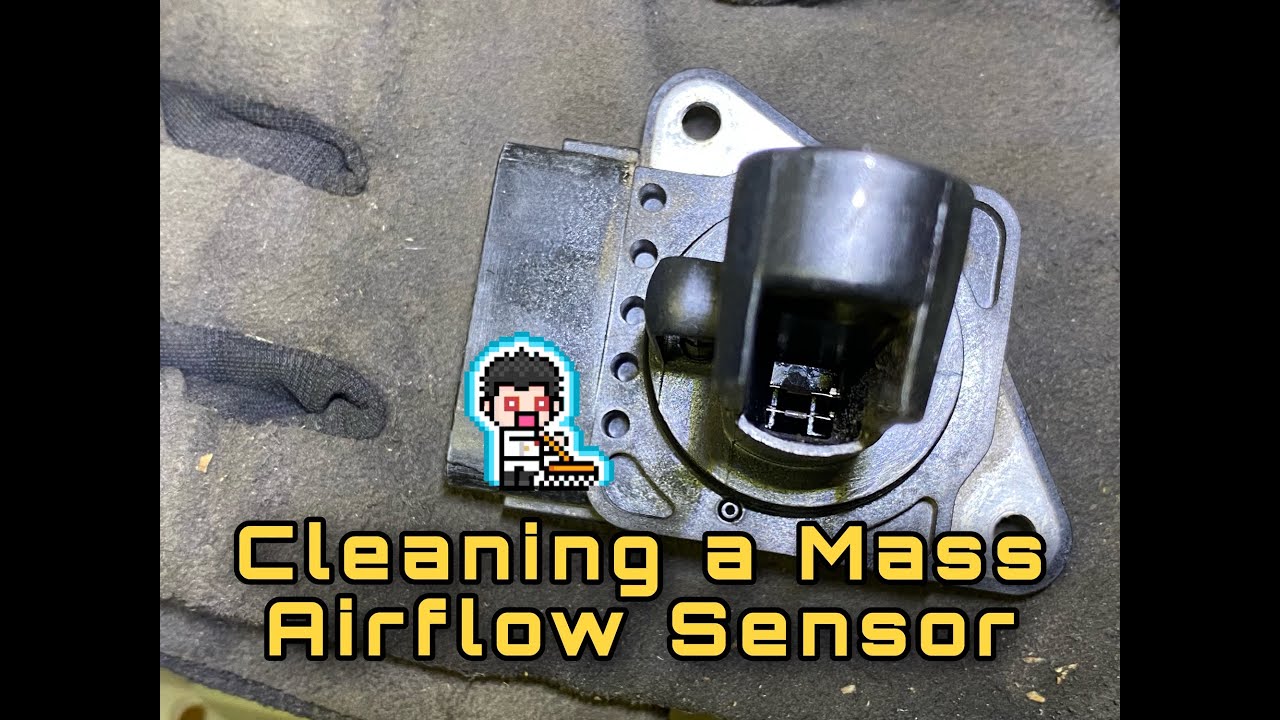 Cleaning Mass Airflow Sensor - YouTube