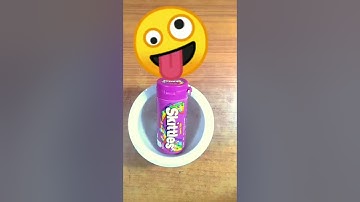 original skittles opening video asmr 🤪 #shorts#asmr #asmrchocolate