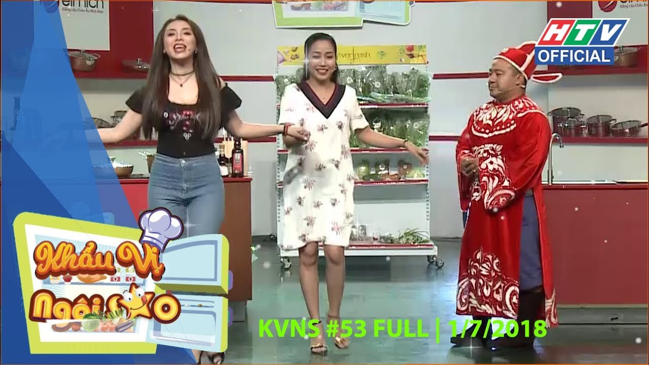 HTV KHẨU VỊ NGÔI SAO | Miko Lan Trinh và tình yêu với bún đậu mắm tôm | KVNS #53 FULL | 1/7/2018