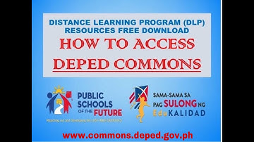 HOW TO ACCESS DEPED COMMONS (8 Easy Steps)