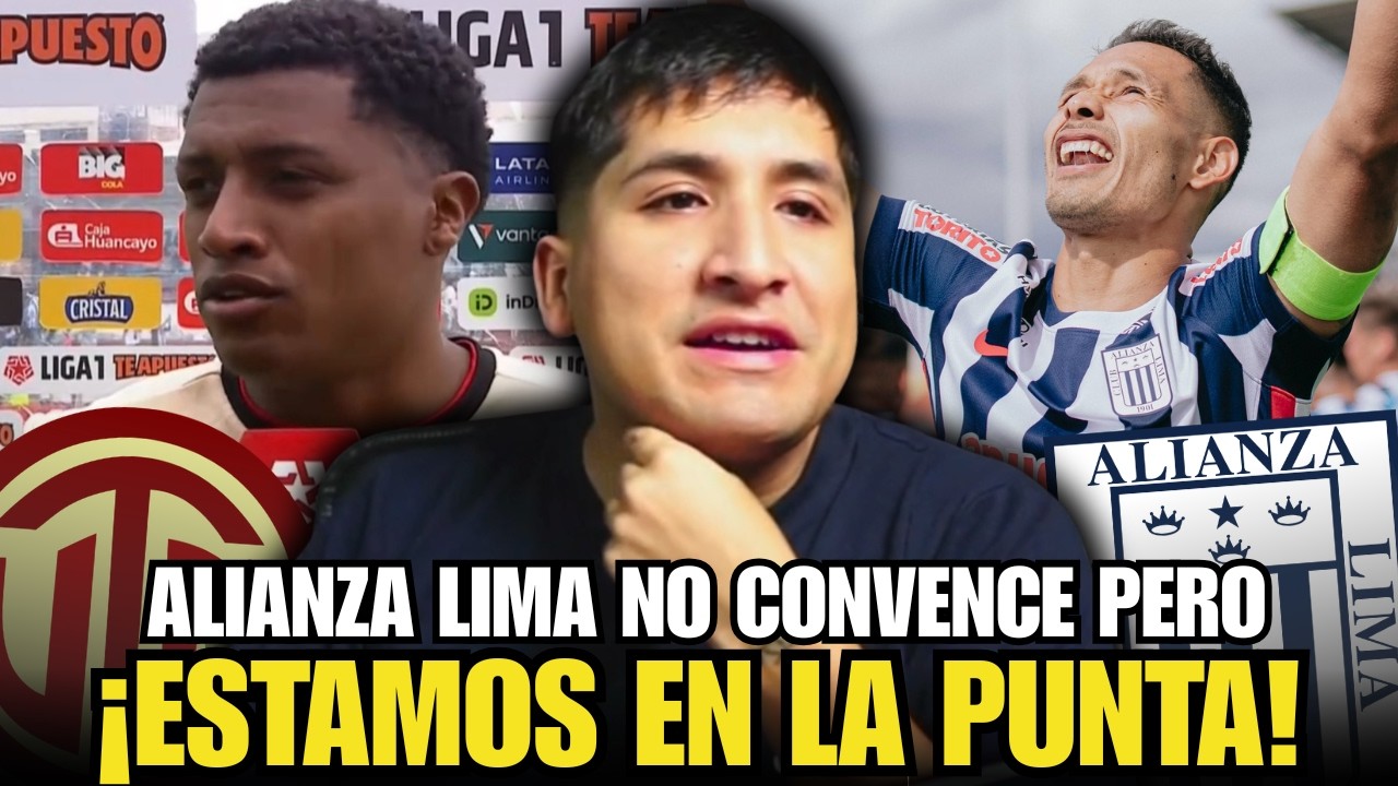 ALIANZA LIMA ESTÁ EN LA PUNTA🔥| UTC 0-1 ALIANZA | GOL AL FINAL DE GARCÉS 💙 PUNTEROS!!