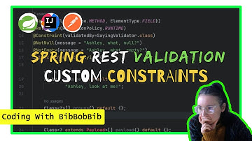 Spring Rest API Validation, Exception Handling 2, Spring Boot Tutorial, Coding Session 13, BibBobBib