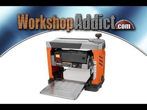 Ridgid 13 Inch Thickness Planer R4331 Review - YouTube