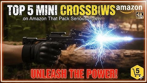 Top 5 Mini Crossbows on Amazon That Pack Serious Power