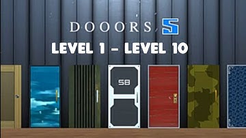 DOOORS 5 - LEVEL 1 2 3 4 5 6 7 8 9 10 WALKTHROUGH