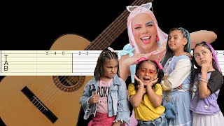 CANCIÓN DE LAS MINI INFLUENCERS - Guitarra Tutorial