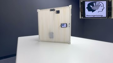 Unlocking a box using palm print recognition ｜AI binocular 3D vision recognition sensor｜DFRobot