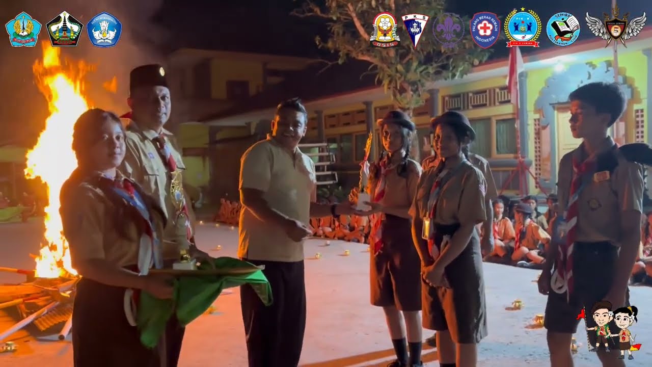 PERSAMI 2024 SMP NEGERI 3 BANGLI : PRAMUKA BERJIWA PANCASILA MENJAGA NKRI