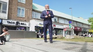 Open Air - Street Preaching - 2 May 2026 - England - Matthew 13:1-6. Pastor Hetherington - Bethel...