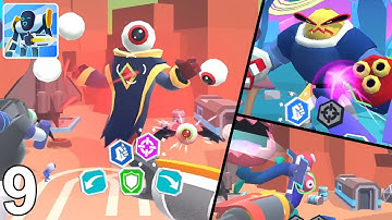 Mechangelion Robot Fighting Gameplay Walkthrough Part 9: Merge Weapon to Get Stronger Equipment