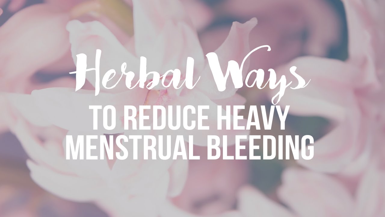 Excessive Menstrual Bleeding Is Charted As