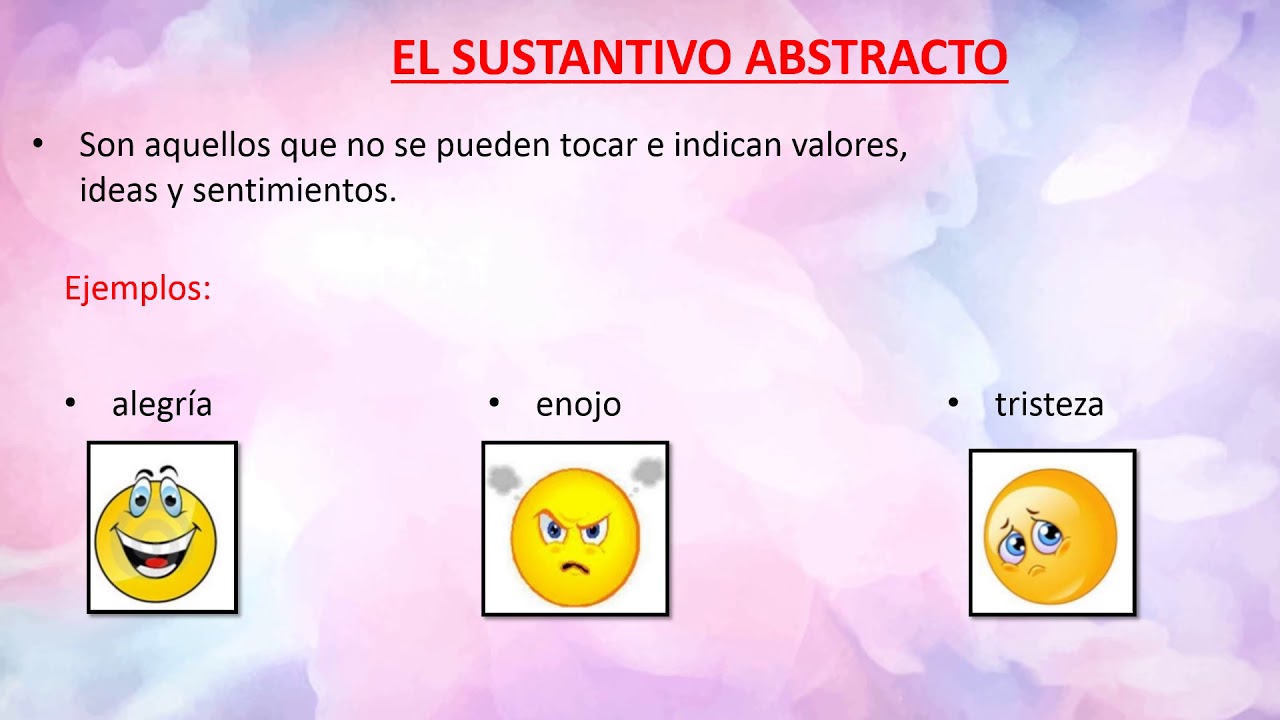 Sustantivos Abstractos
