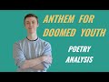 Anthem For Doomed Youth - Ten Minute Teaching