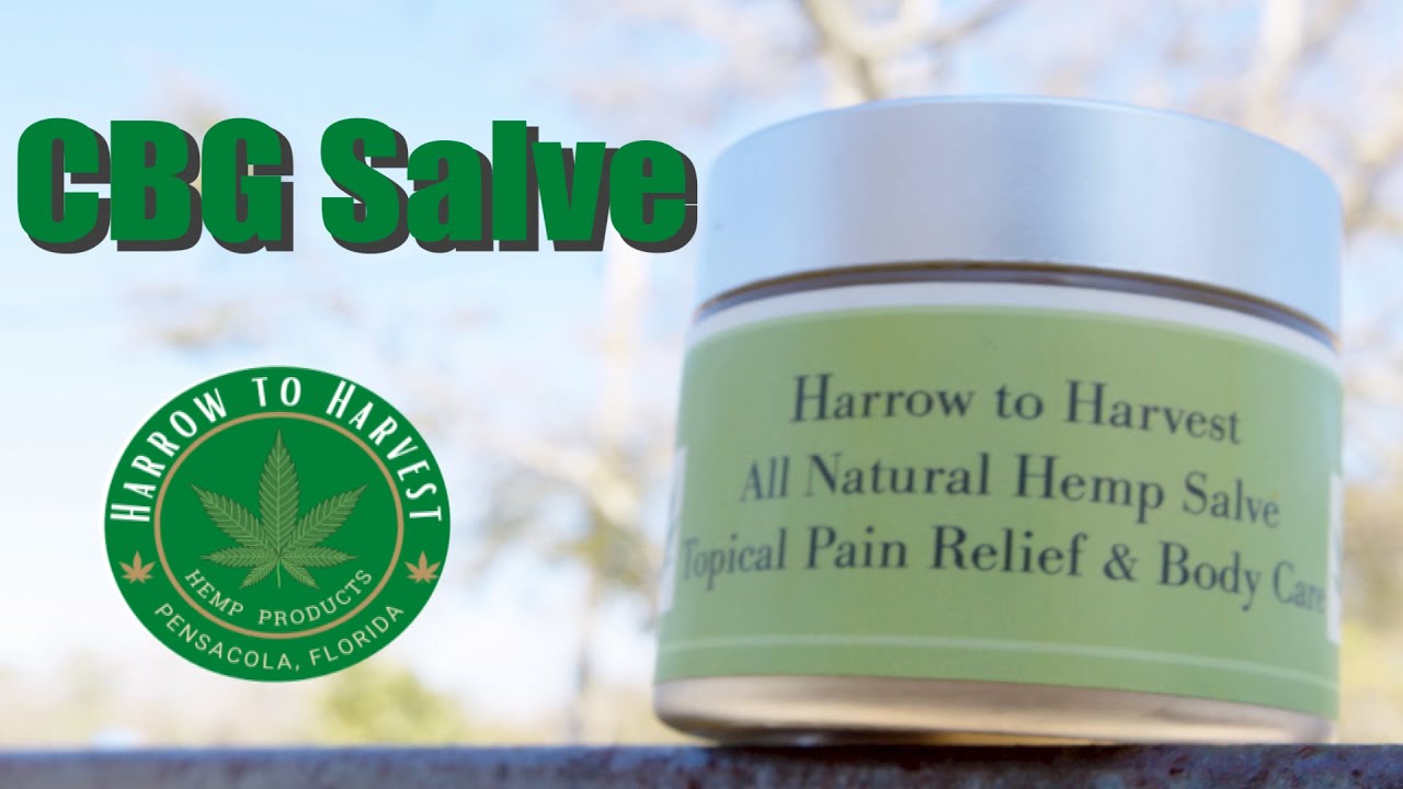 Use CBG Salve to Heal - Harrow to Harvest Hemp Farm