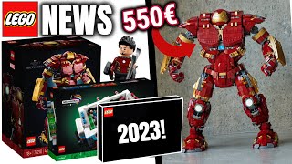 Es wird immer verrückter: 550€ LEGO Marvel... | erste 2023er Infos! | Tischkicker ohne Tisch | NEWS