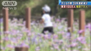 子どもの数が39年連続減少　過去最少の1512万人(20/05/05)