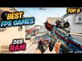 Top 5 New FPS Games For 2GB RAM PC | Best FPS Games For Low End PC