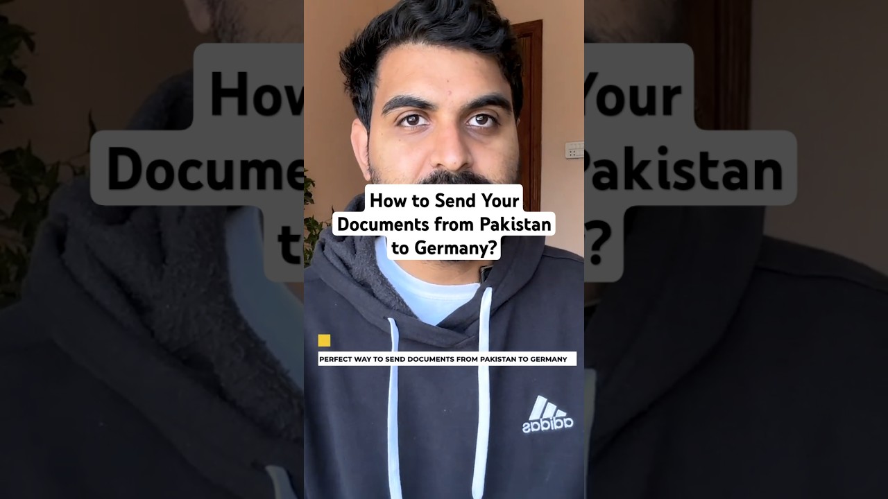 How to Send Your Documents from Pakistan to Germany? Complete  Guide!
